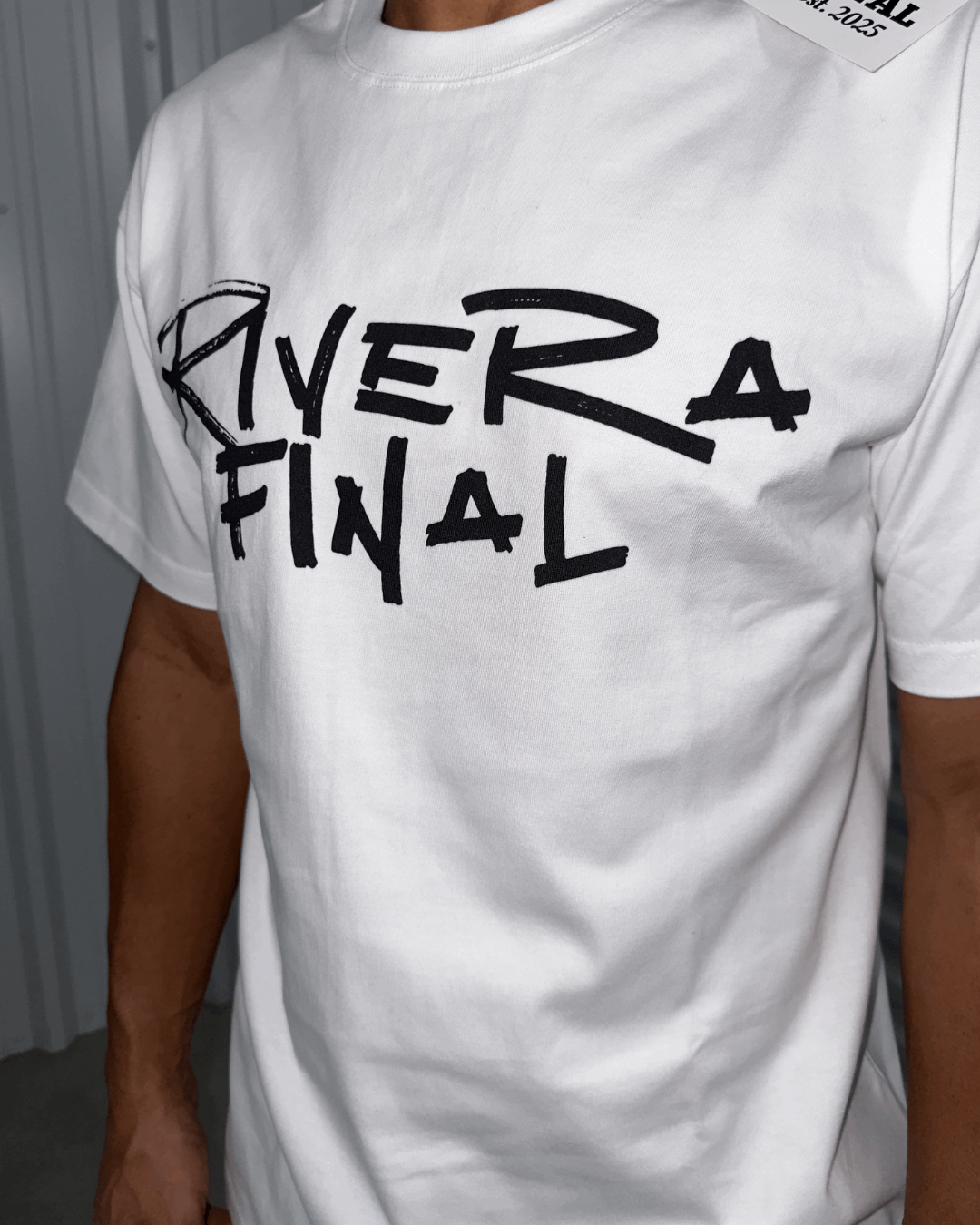 White  RIVERAFINAL T-shirt