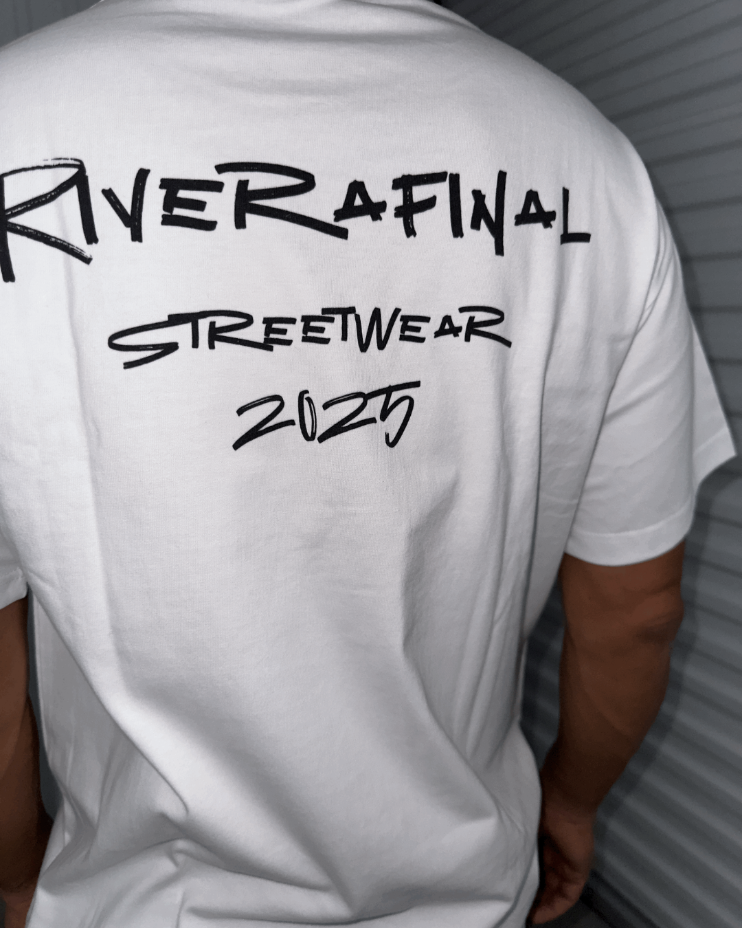 White  RIVERAFINAL T-shirt