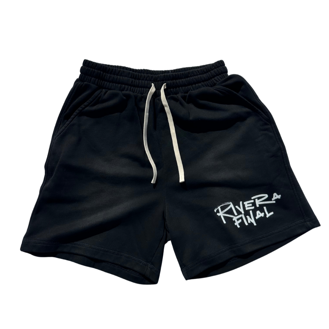 Black RIVERAFINAL Sun Fade Shorts