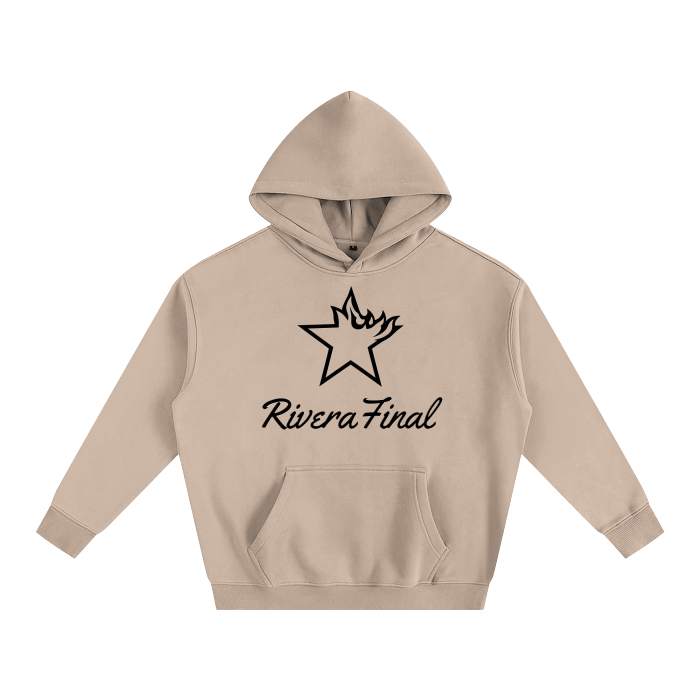 Oversize Fleeced Hoodie #R00286