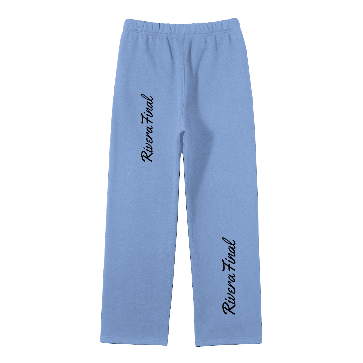 Streetwear Unisex Solid Color Fleece Straight Leg Pants